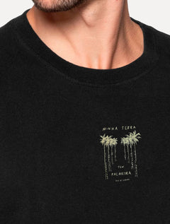 Camiseta Foxton Masculina Palmeira Rio de Janeiro Preta