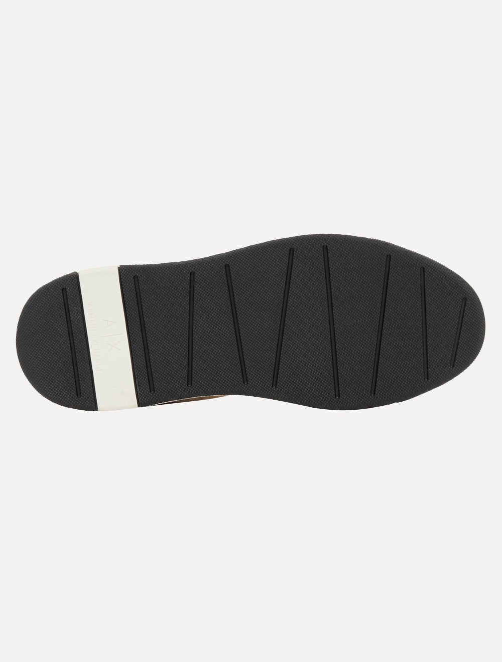 Tênis Armani Exchange Masculino Suede Sneaker Rubber Sole Branco