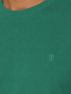 Camiseta Individual Masculina Slim Pima Soft Touch Logo Verde