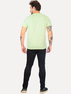 Camiseta Columbia Masculina Light Logo Verde Claro