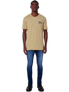 Camiseta John John Masculina Regular Lobster Cáqui