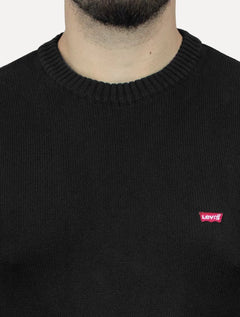 Moletom Levis Masculino Crewneck Original Housemark Preto