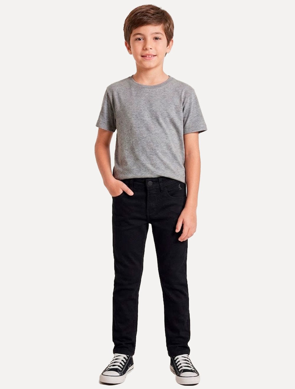 Calça Reserva Infantil Skinny Mini Color Preta