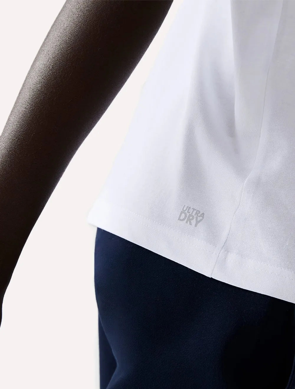 Camiseta Lacoste Masculina Sport Technique Logo Branca