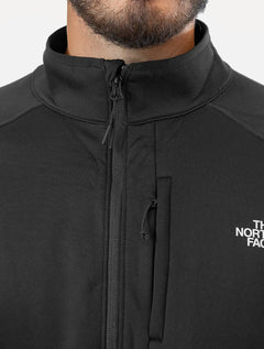 Blusa The North Face Masculina Fleece Canyonlands Half Zip Preta