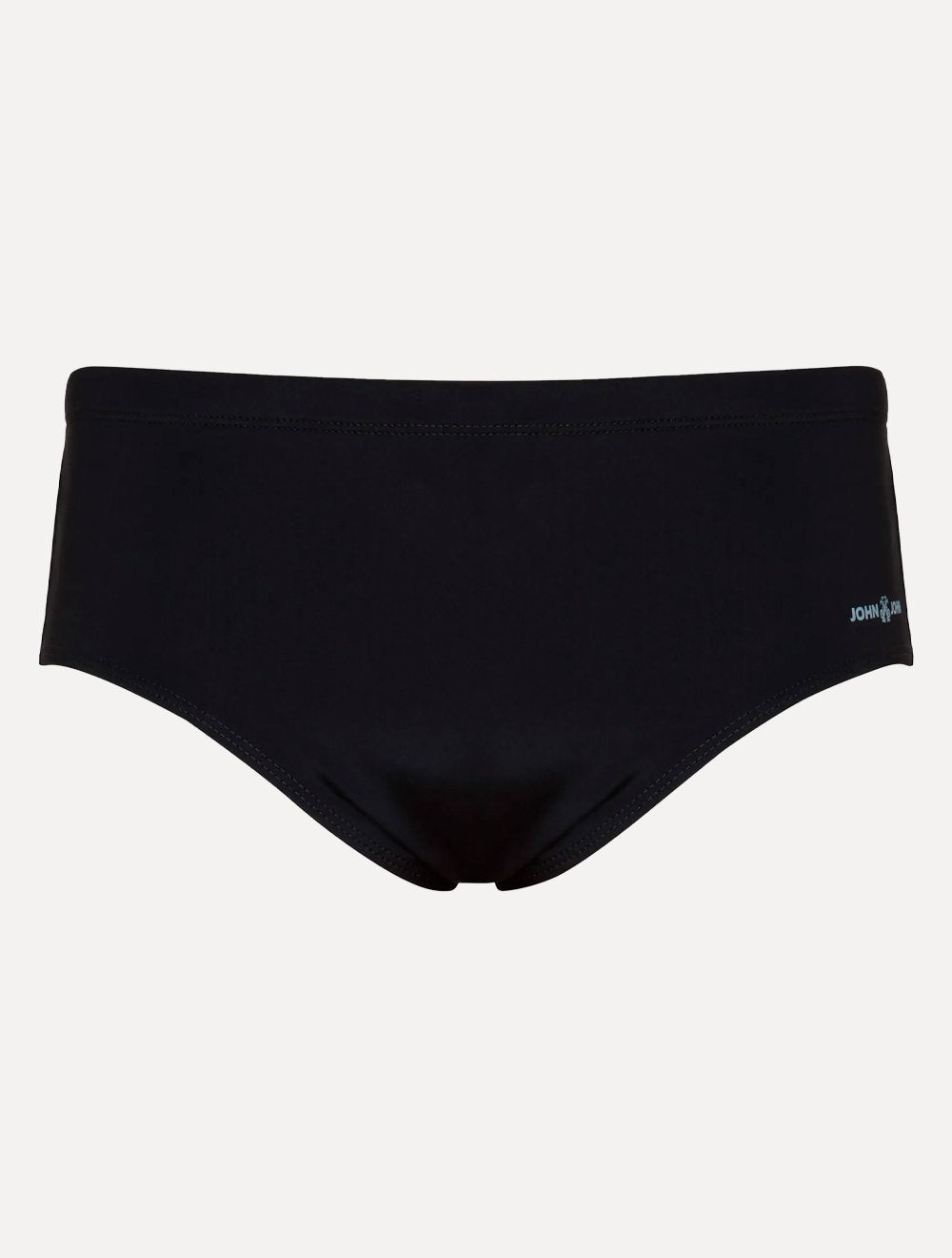 Sunga John John Masculina Zayn Black Logo Lateral Preta