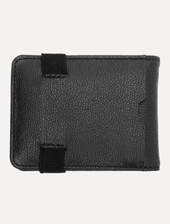 Carteira Reserva Masculina Couro Oslo Parma Elástico Preta