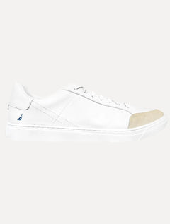 Tênis Nautica Masculino SL Couro Branco