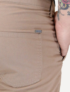 Bermuda Reserva Masculina Elastano Stone Cáqui