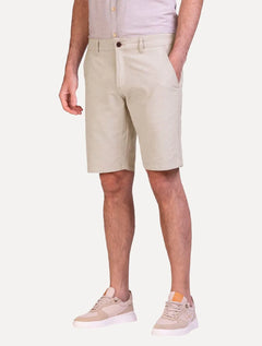 Bermuda Aramis Masculina Chino Fishbone Cáqui Claro