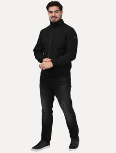 Jaqueta King & Joe Masculina Nylon Premium Capuz Preta