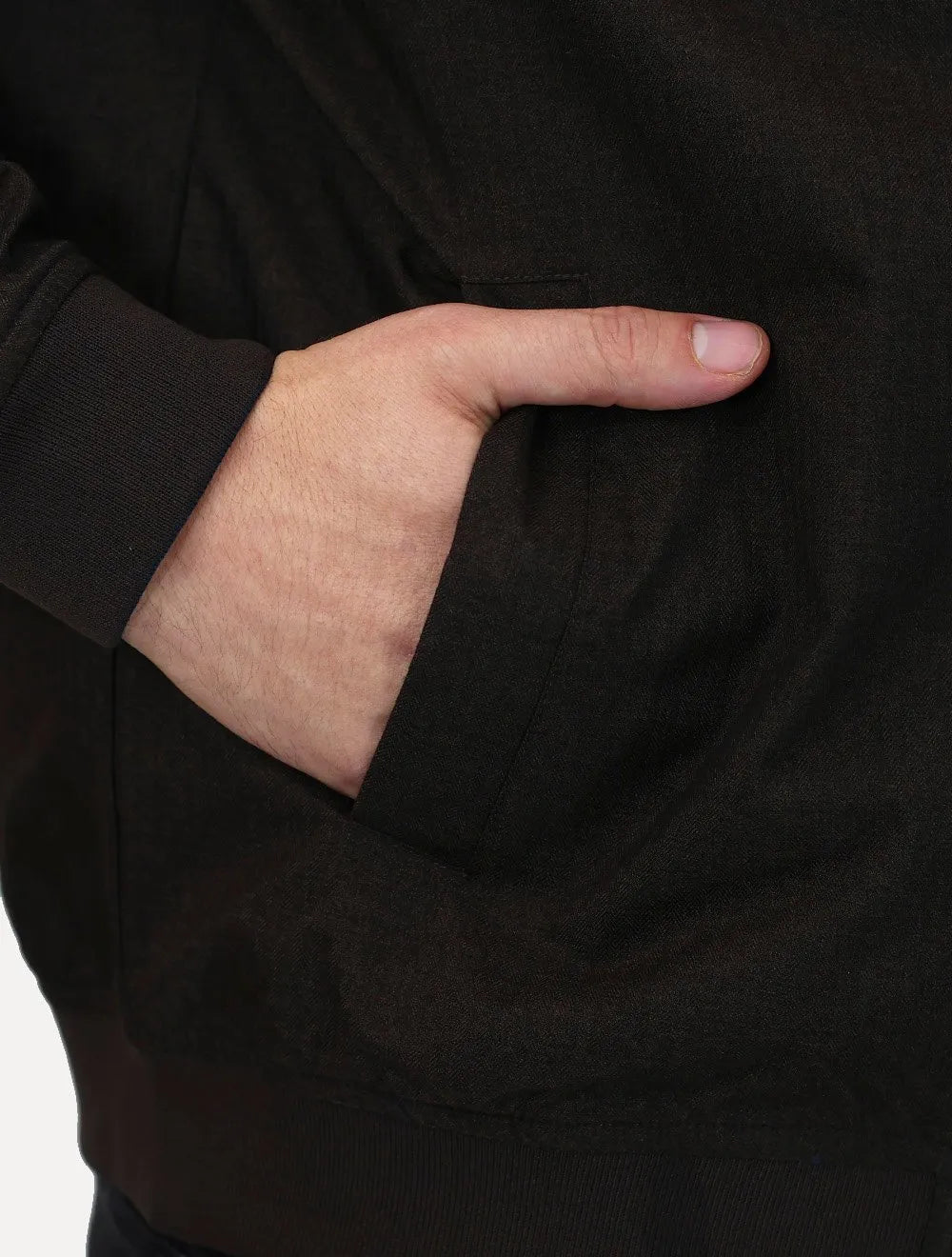 Jaqueta Aramis Masculina Bomber Dupla Marinho/Café