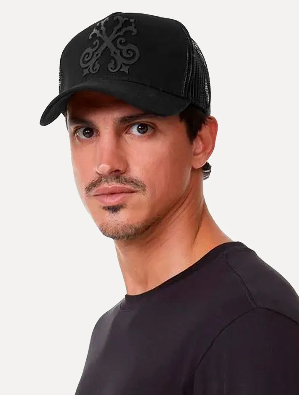 Boné John John Trucker Chave Preto