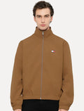Jaqueta Tommy Jeans Masculina Essential Padded Logo Collar Marrom
