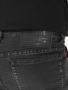Calça Ellus Jeans Masculina Slim First Black Preto