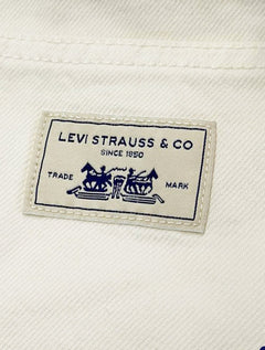 Calça Levis Jeans Feminina 501 Crop Lightweight Branca