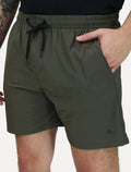 Bermuda King & Joe Masculina Nylon Flex Ripstop Verde Militar