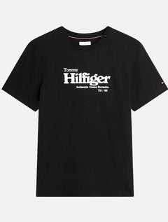 Camiseta Tommy Hilfiger Masculina Authentic Ocean Pursuit Preta