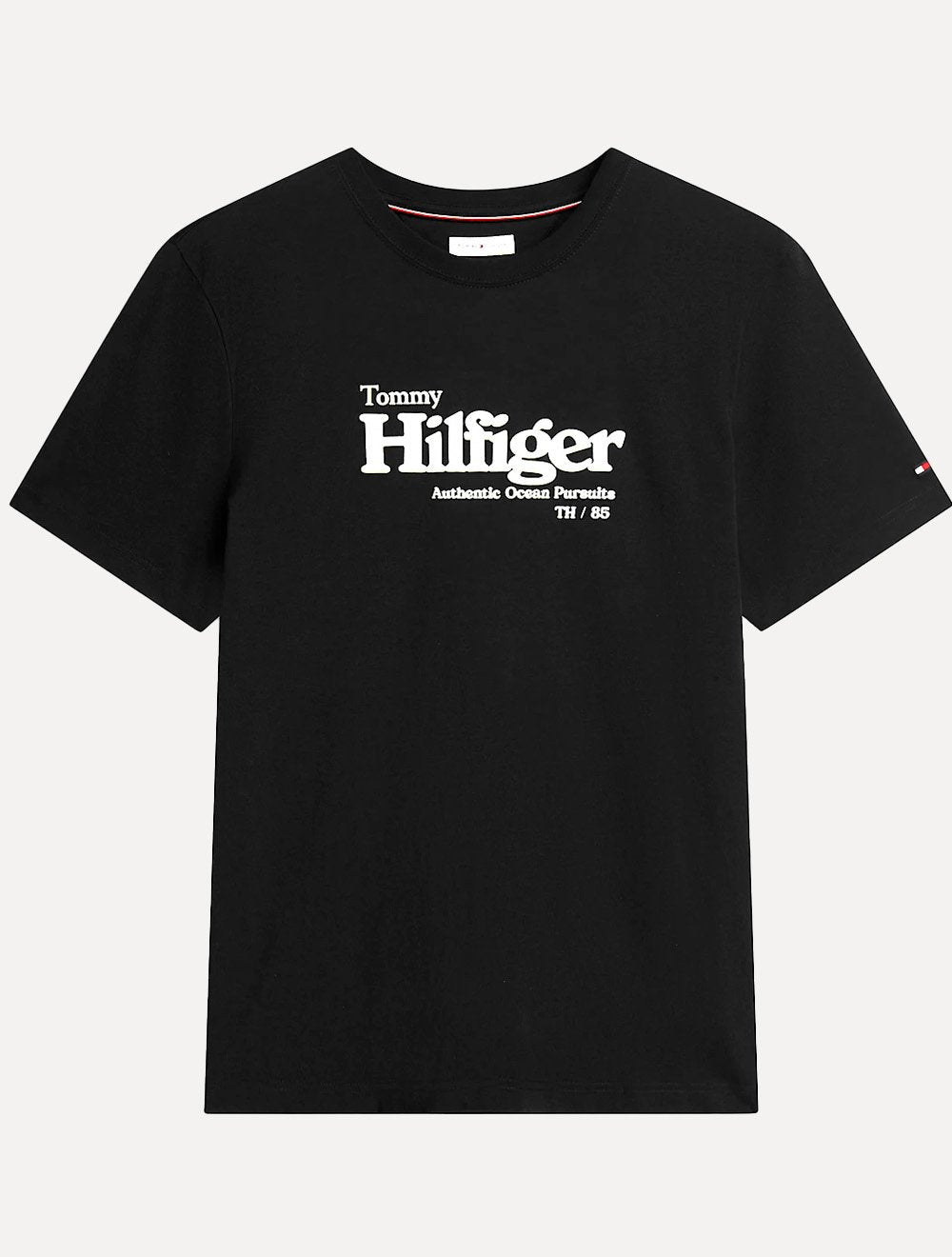 Camiseta Tommy Hilfiger Masculina Authentic Ocean Pursuit Preta