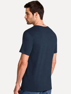 Camiseta John John Masculina Regular Fit Brand Azul Marinho