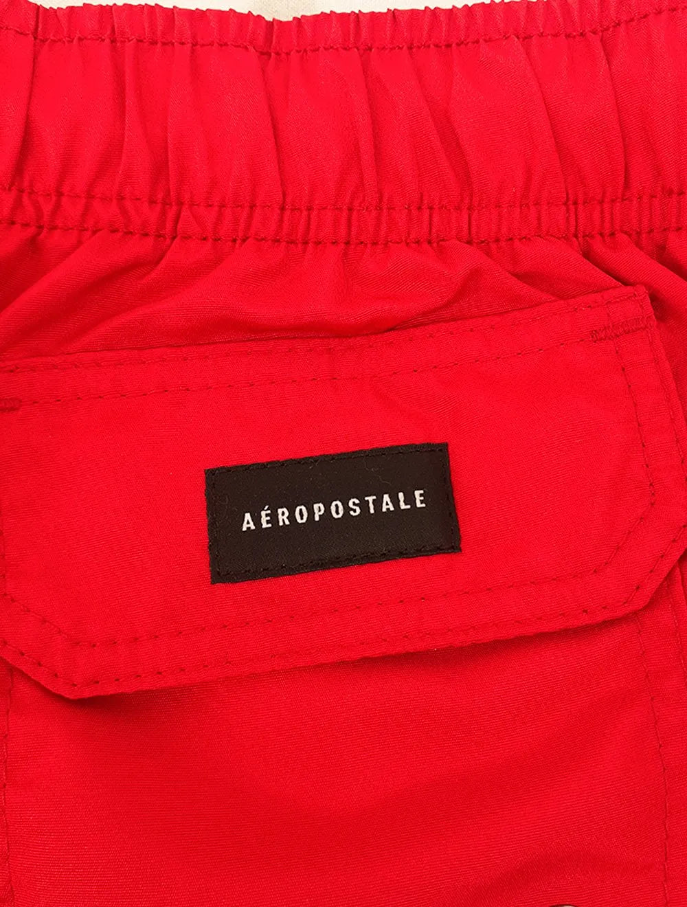 Short Aeropostale Masculino D'Água Swimwear A87/NY Vermelho