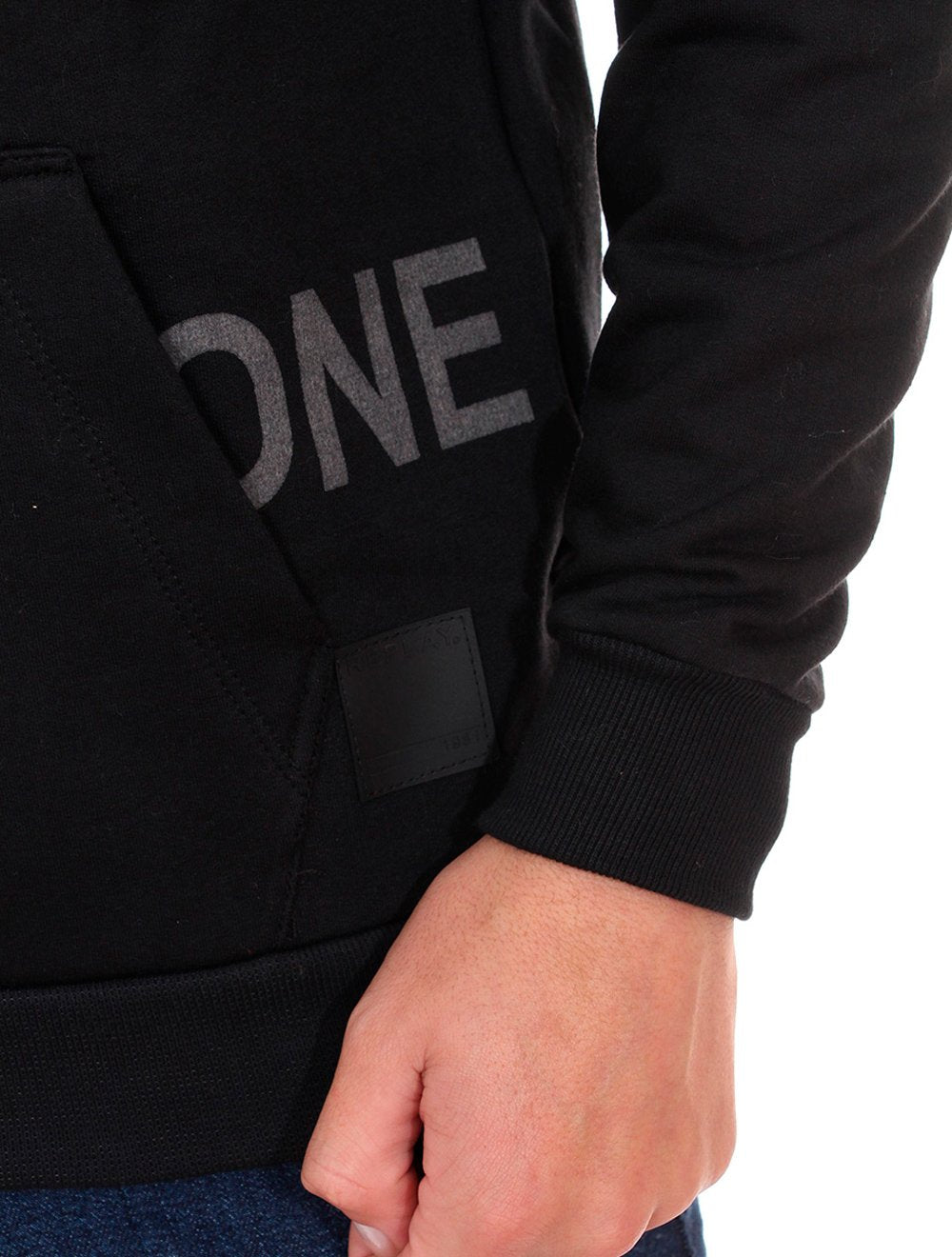 Moletom Replay Masculino Hoodie Eight One Preto