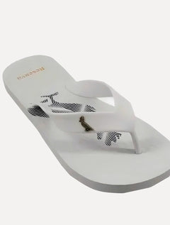 Chinelo Reserva Masculino Go Pica-pau  Blur Distortion Lines Branco