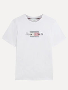 Camiseta Tommy Hilfiger Masculina Brand Love Big Graphic Branco