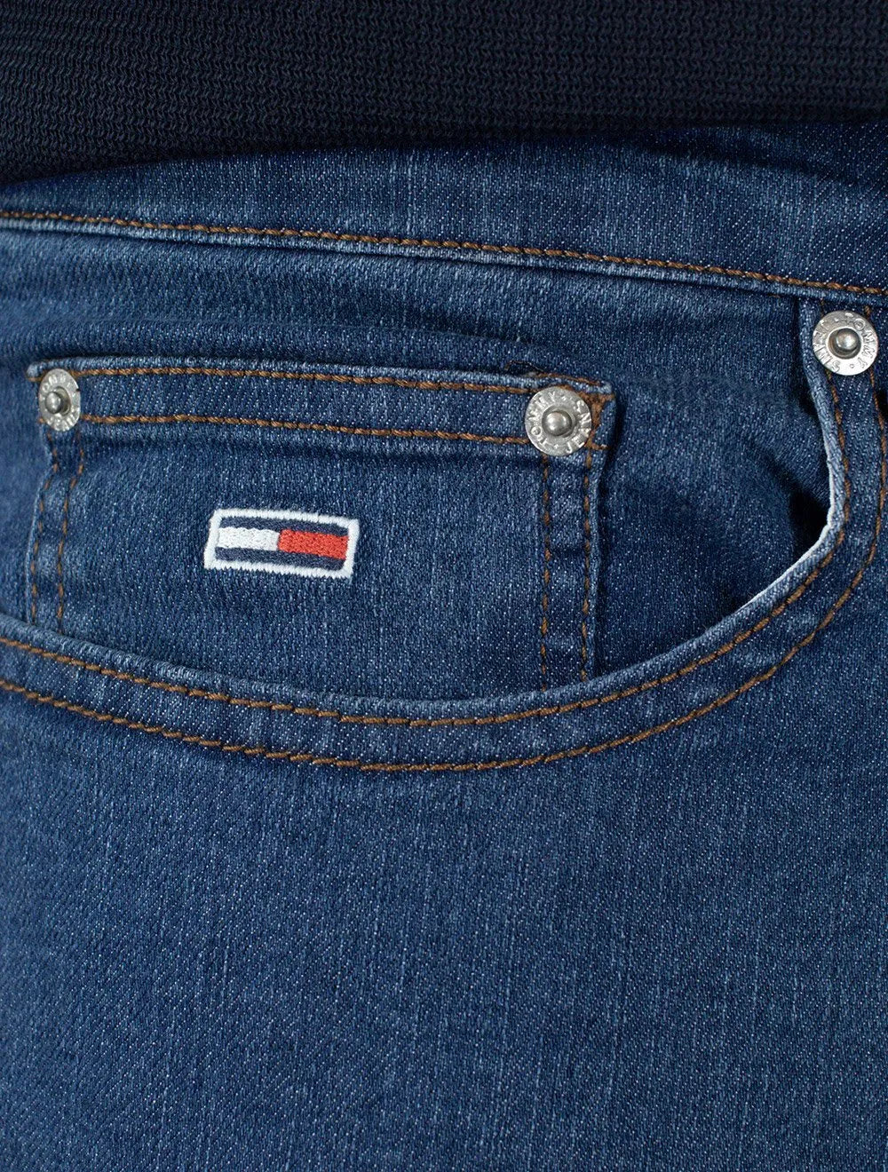 Calça Tommy Jeans Masculina Slim Austin Azul