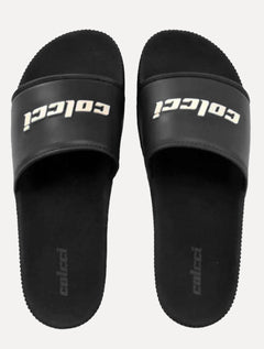 Chinelo Colcci Masculino Slide Alisson Preto