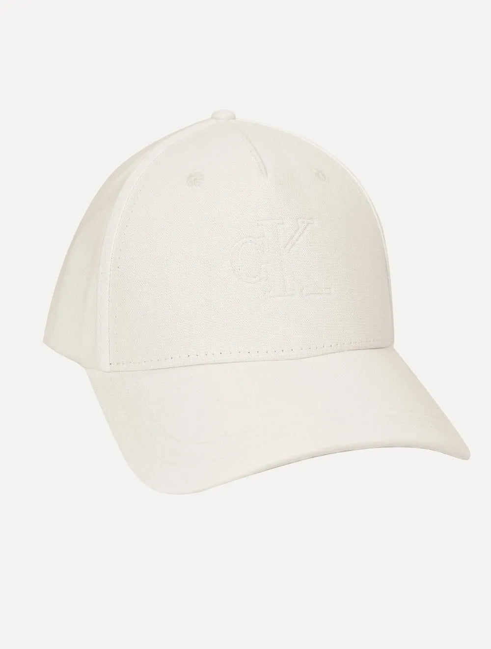 Boné Masculino 5 Gomos Embossed Calvin Klein Jeans Off White