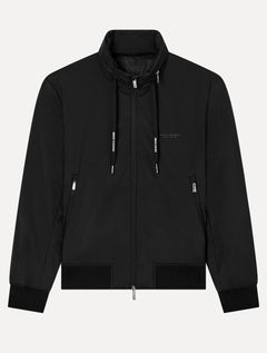 Jaqueta Armani Exchange Masculina Nylon Elástico Preta
