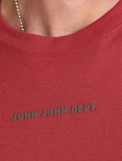 Camiseta John John Masculina Relaxed Fit Lost Vermelho