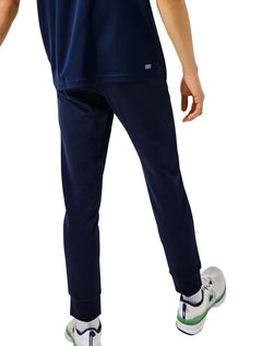 Calça Lacoste Masculina Moletom Sport Croco Icon Azul Marinho