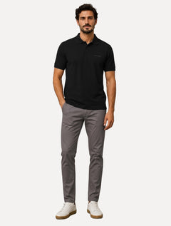 Polo Individual Masculina Comfort Pima Soft Touch Preto