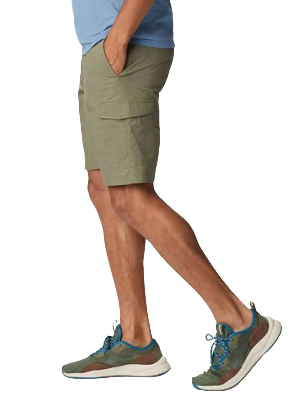 Bermuda Columbia Masculina Cargo Brentyn Trail Stone Verde Militar