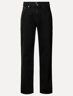 Calça Tommy Jeans Masculina Regular Straight Otis Preta