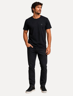 Camiseta John John Masculina Regular Fit Uno Black