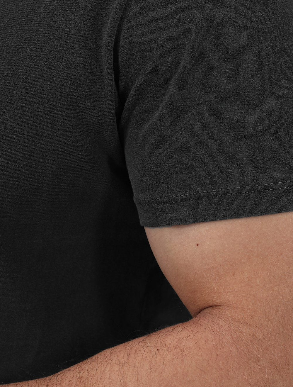 Camiseta Ellus Masculina Cotton Washed Coyote Cinza Escuro