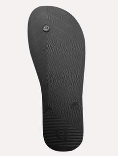 Chinelo Reserva Masculino Trancoso Classic Light Grey/Black Preto