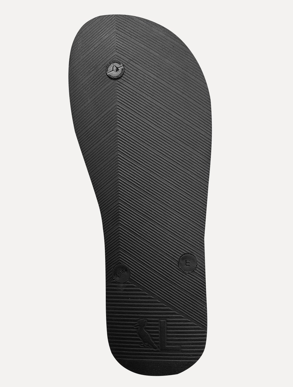 Chinelo Reserva Masculino Trancoso Classic Light Grey/Black Preto