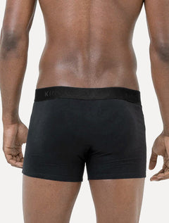 Cueca King & Joe Boxer Lisa Black Logo Preta Pack 2UN AC26701 00003
