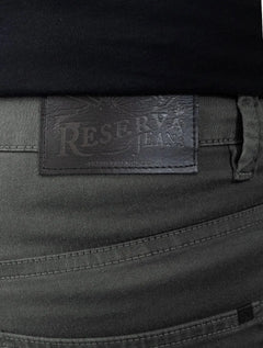 Calça Reserva Masculina Sarja Super Skinny Color Chumbo