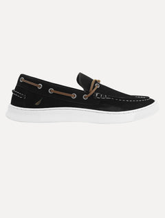 Docksider Nautica Masculino Suede Preto