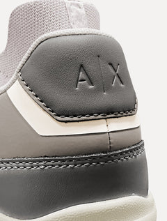 Tênis Armani Exchange Masculino Dusseldorf Preto Cinza