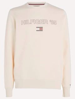 Moletom Tommy Hilfiger Masculino Crewneck '85 Silk Areia