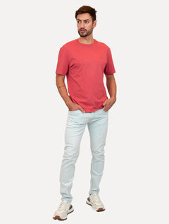 Camiseta Lacoste Masculina Coloring Mono Croco Rosa