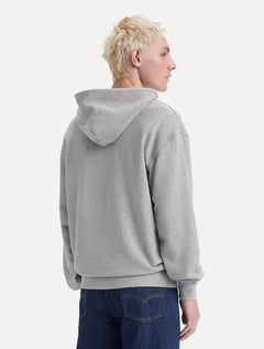 Moletom Levis Masculino Relaxed Chrome Graphic Cinza Mescla
