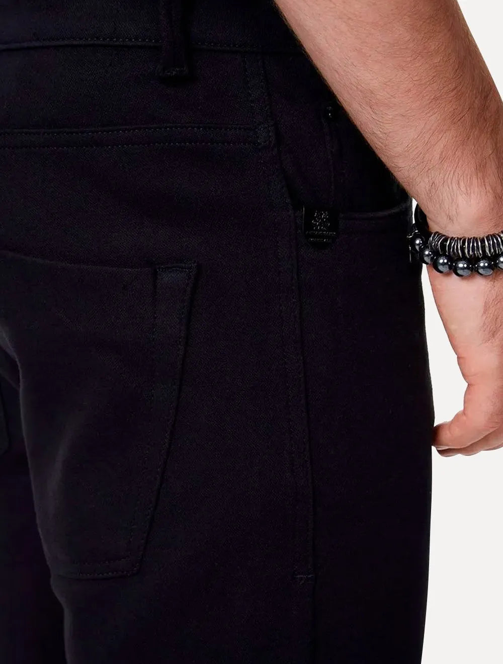 Bermuda John John Sarja Masculina Slim Olympia Preta