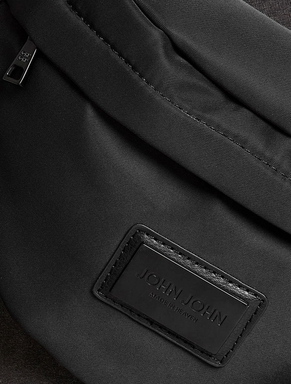 Bolsa John John Masculina Shoulder Hip Bag Dylan Preta